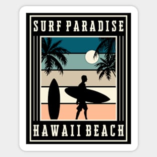 Retro Vintage Hawaii Sticker